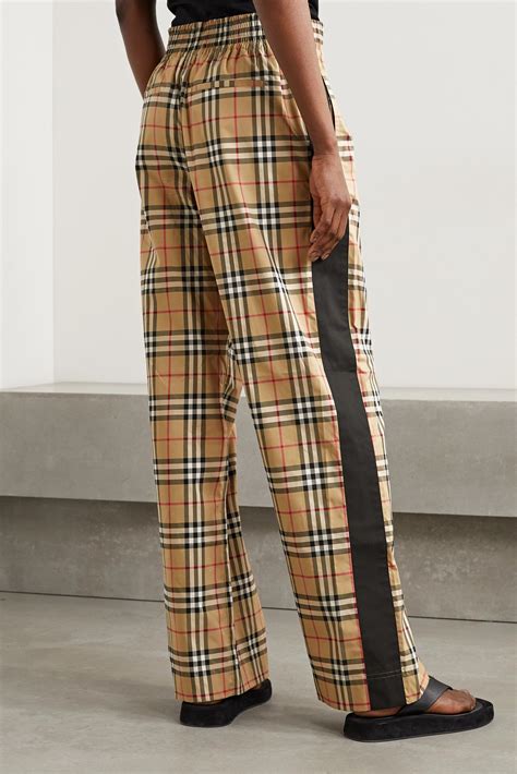 pantalon burberry|burberry trousers women.